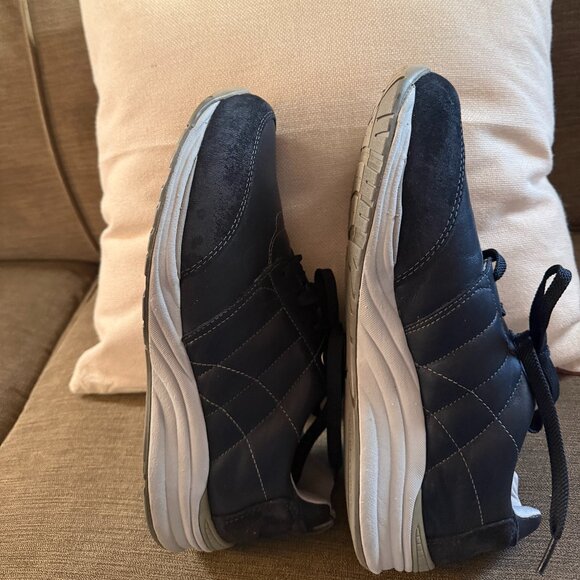 Venture Lace Up Sneaker 9W Navy - Picture 4 of 7